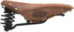BROOKS Selle Pour Hommes Flyer Softened -Équipement De Vélo B396HPLA07210BrooksFlyerSoftenedHerrenSattelDarkTan 3jd4S2VZlemGSX
