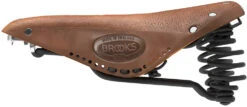 BROOKS Selle Pour Hommes Flyer Softened -Équipement De Vélo B396HPLA07210BrooksFlyerSoftenedHerrenSattelDarkTan 64Bqqwf7N5Ebu6