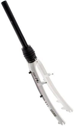 RST M6T 26" Single-Shock 30 Fourche De Suspension -Équipement De Vélo RST M6T 26 Single Shock 30 Federgabel weiss FA003860476