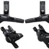 Shimano DEORE BL-M4100+BR-MT420/410 Kit De Freins à Disque -Équipement De Vélo Shimano DEORE BL M4100 BR MT420 410 Scheibenbremsen Set EMT4204JLFPRA100 EMT4101JRRXRA