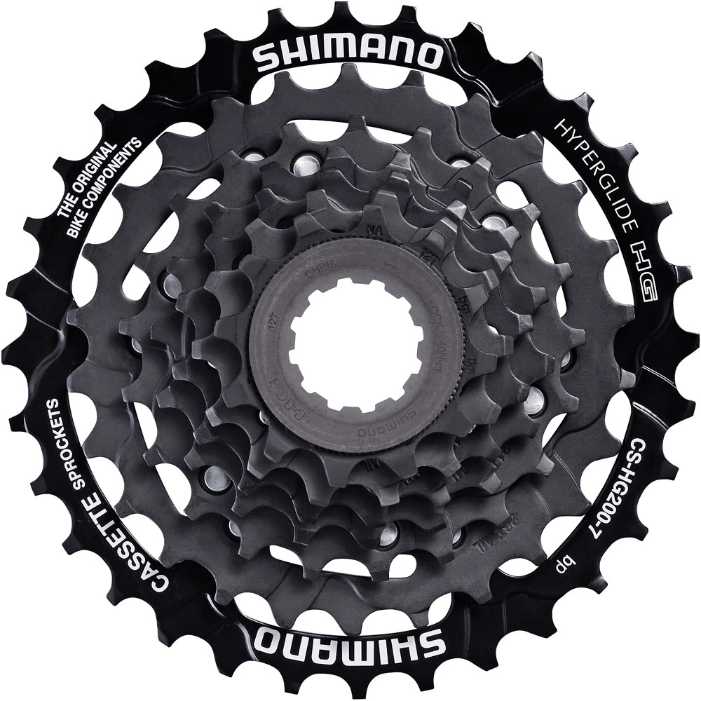 Shimano Cassette CS-HG200 à 7 Vitesses 4 Shimano Cassette CS-HG200 à 7 Vitesses – Image 2