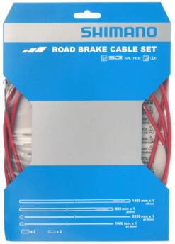 Shimano Set De Câbles De Frein SIL-TEC Pour Vélo De Course -Équipement De Vélo Shimano SIL TEC Rennrad Bremszugset Y80098014