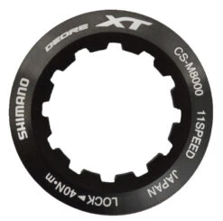 Shimano Bague De Fermeture Avec Bague D'espacement Pour CS-M8000 -Équipement De Vélo Shimano Verschlussring mit Distanzring fur CS M8000 Y1RK98010 c
