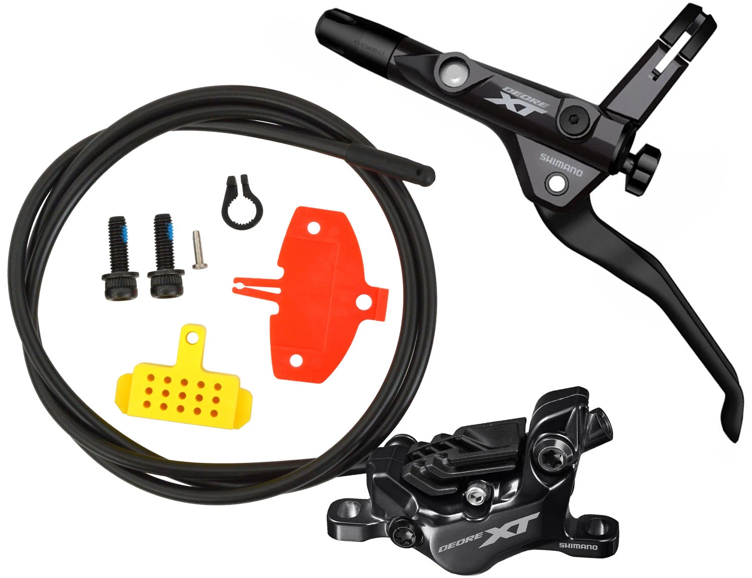 Shimano Jeu De Freins à Disque XT BL-T8100+BR-M8120 4 Shimano Jeu De Freins à Disque XT BL-T8100+BR-M8120 – Image 2