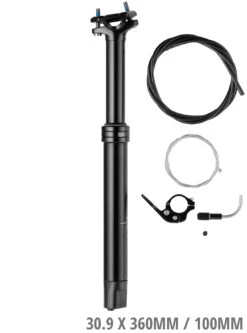 Triple Eight PRO Inside Tige De Selle Télescopique -Équipement De Vélo TRIPLE EIGHT PRO Inside Vario Sattelstutze 6542