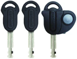 Kryptonite U-lock Avec Flexframe New York Lock Standard New-U -Équipement De Vélo keys fob