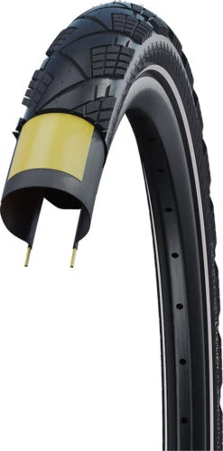 Schwalbe Marathon Efficiency Evo Super Race 28x2,15" Addix E-50 Pneu Pliant Transparent -Équipement De Vélo schwalbe marathon efficiency transparent reflex standard hs617 4