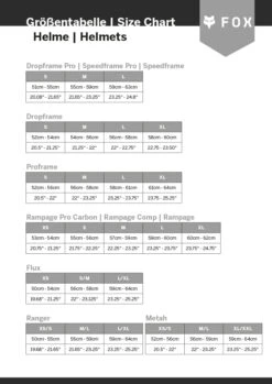 Proframe Pro RTRN - Casque Fullface 10 Proframe Pro RTRN - Casque Fullface -Équipement De Vélo sizing foxhead helme