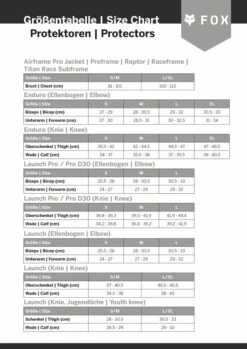 Launch D3O - Knee- And Shin Protectors -Équipement De Vélo sizing foxhead protektoren